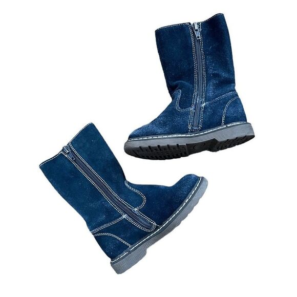 Morgan and Milo Toddler Girls 8 Judith Tall Suede Boots - Picture 7 of 9